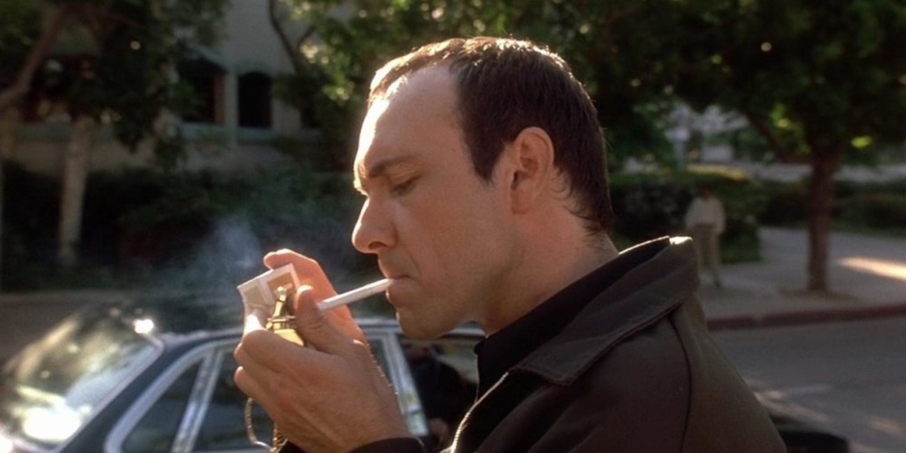 keyser soze smoking a cigarette