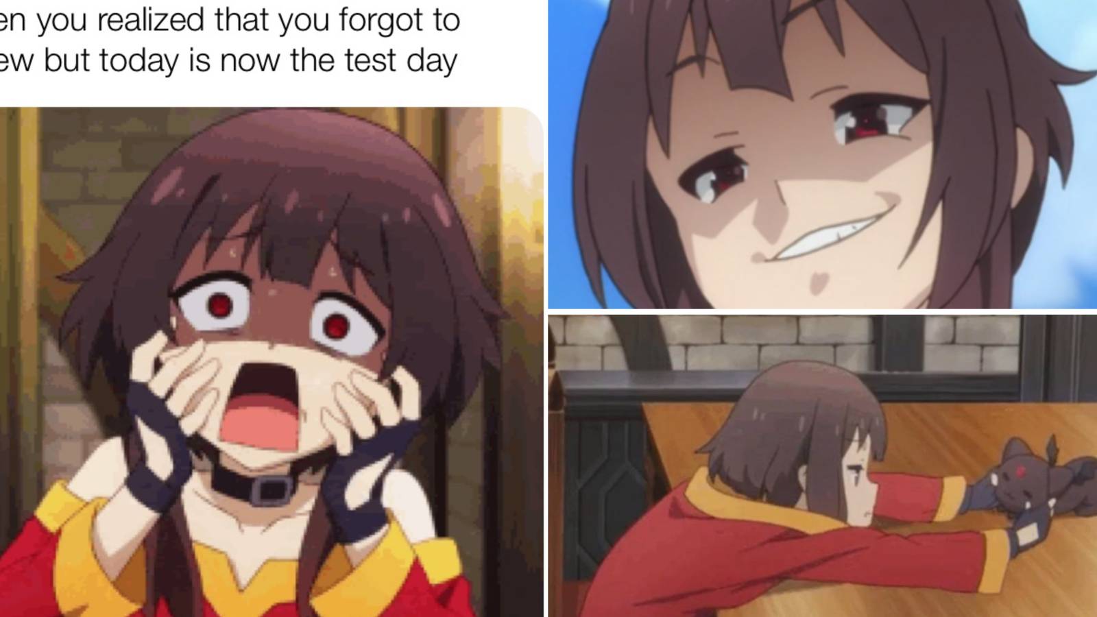 Different Megumin movements 