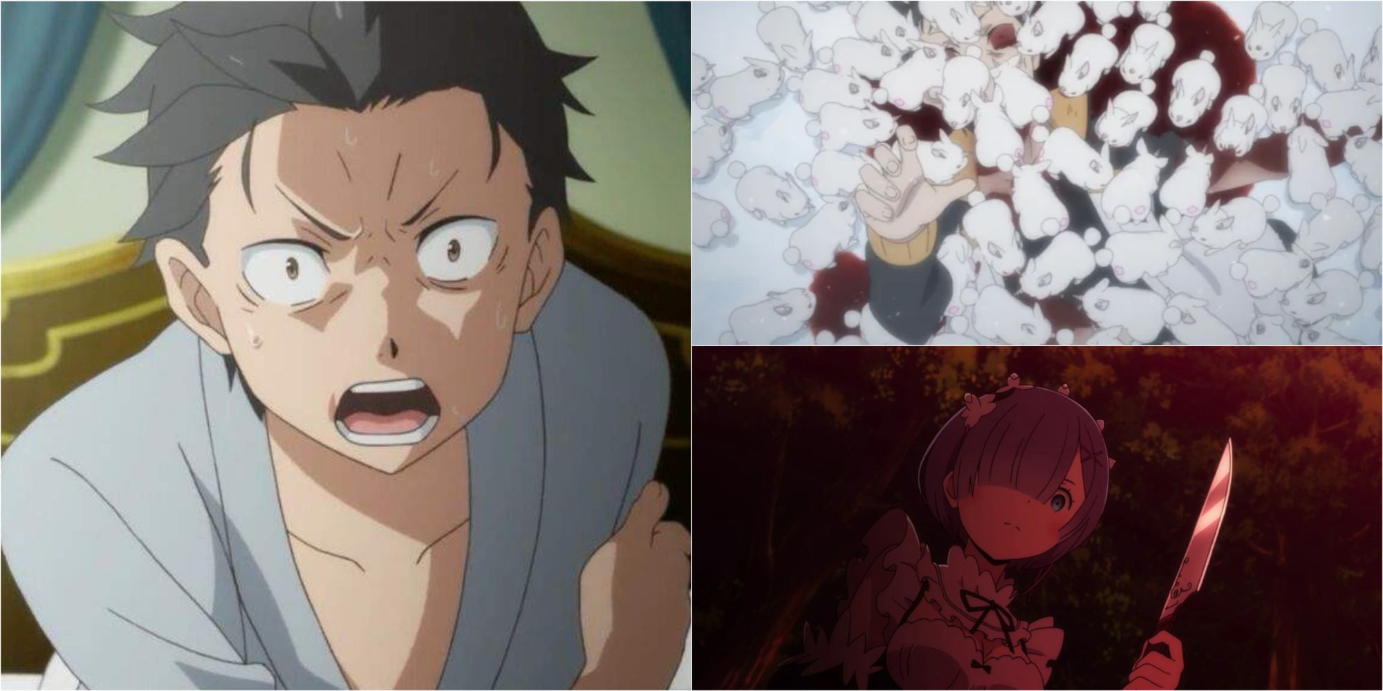 re:zero all of subaru's deaths in the anime featured image