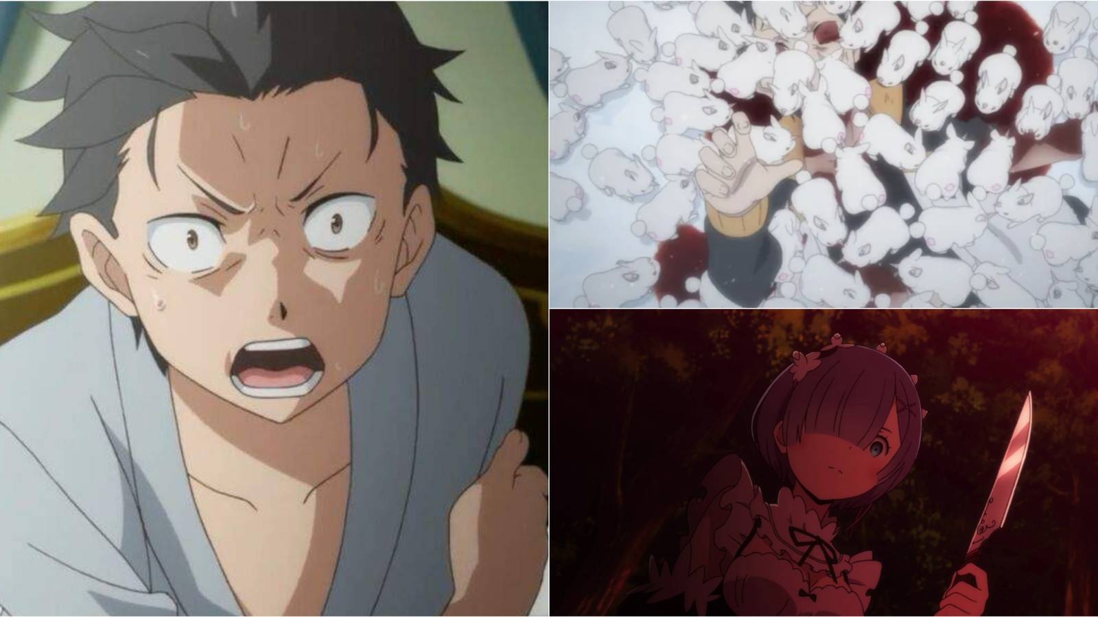 re:zero all of subaru's deaths in the anime featured image