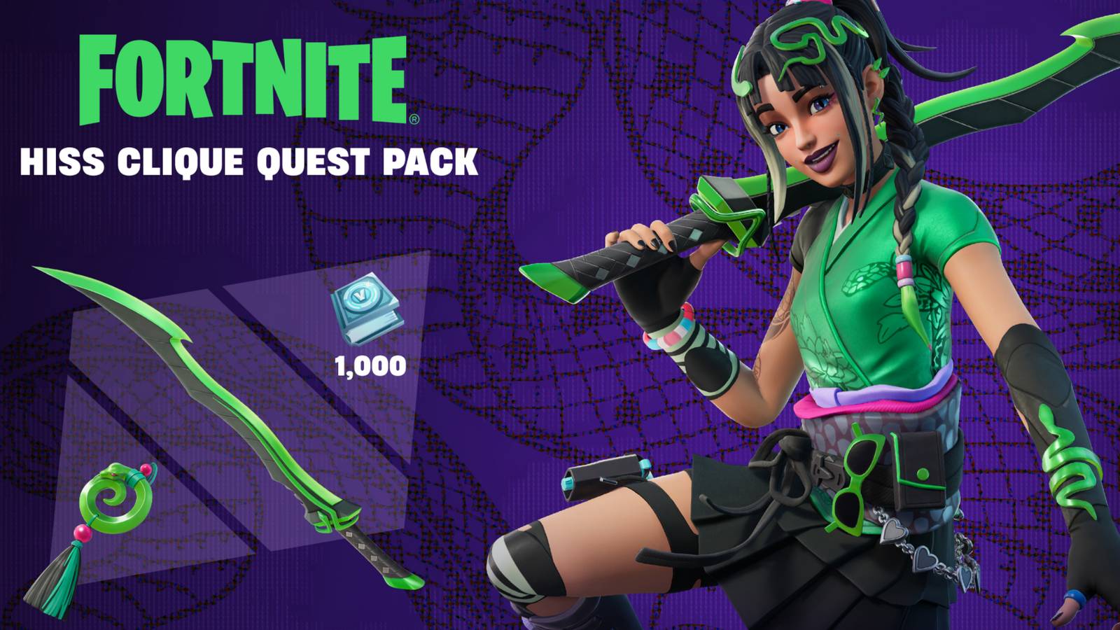 hiss clique promotional image ani konda skin