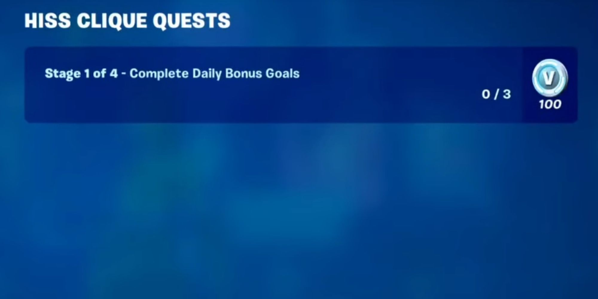 what are the hiss clique quests