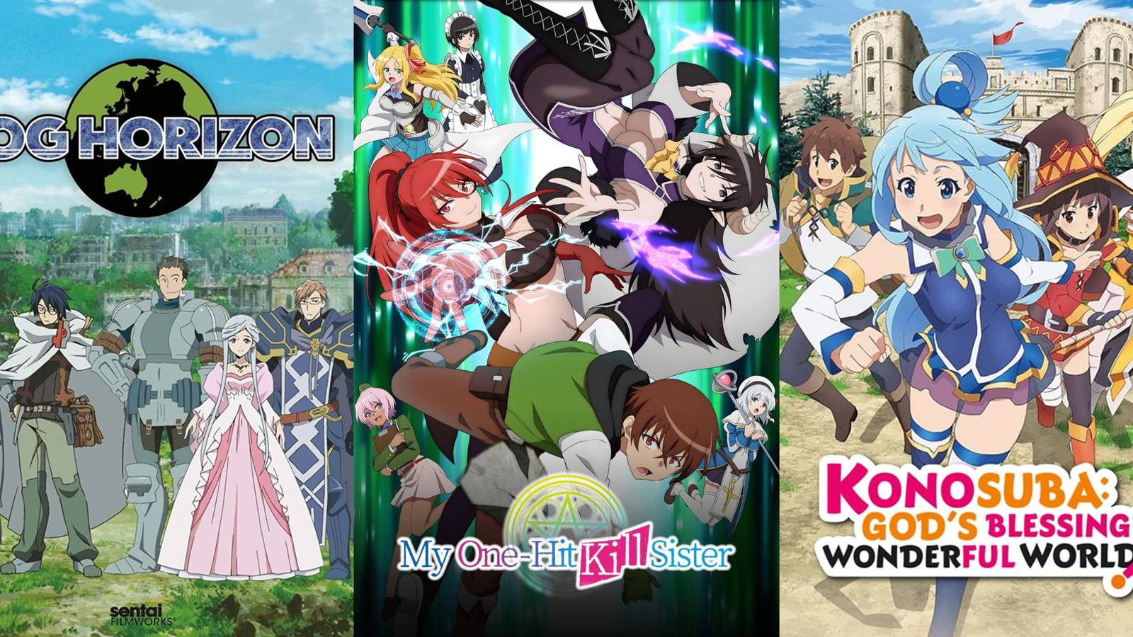 isekai anime like my one-hit kill sister featured image