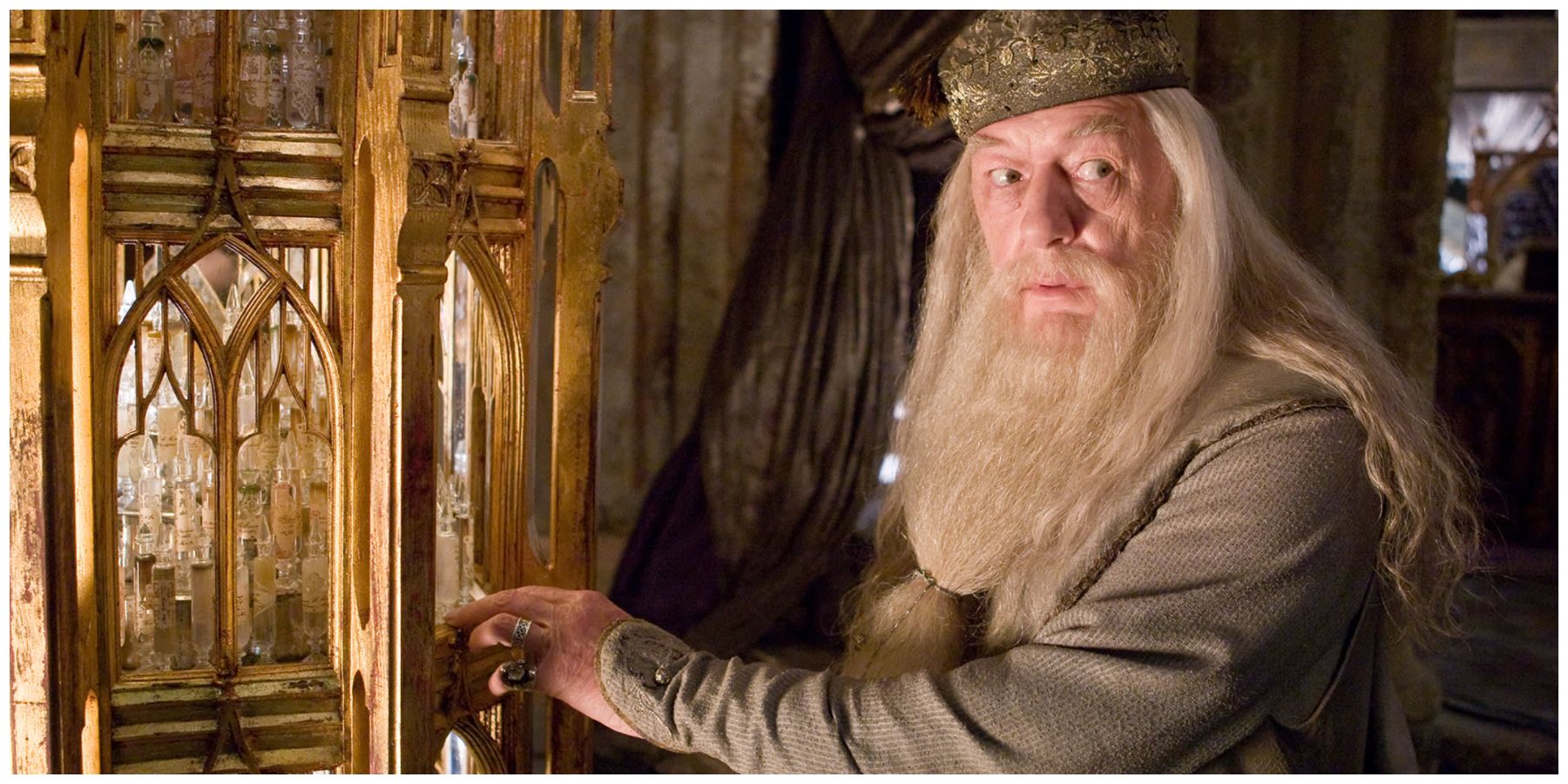 Michael Gambon as Albus Dumbledore