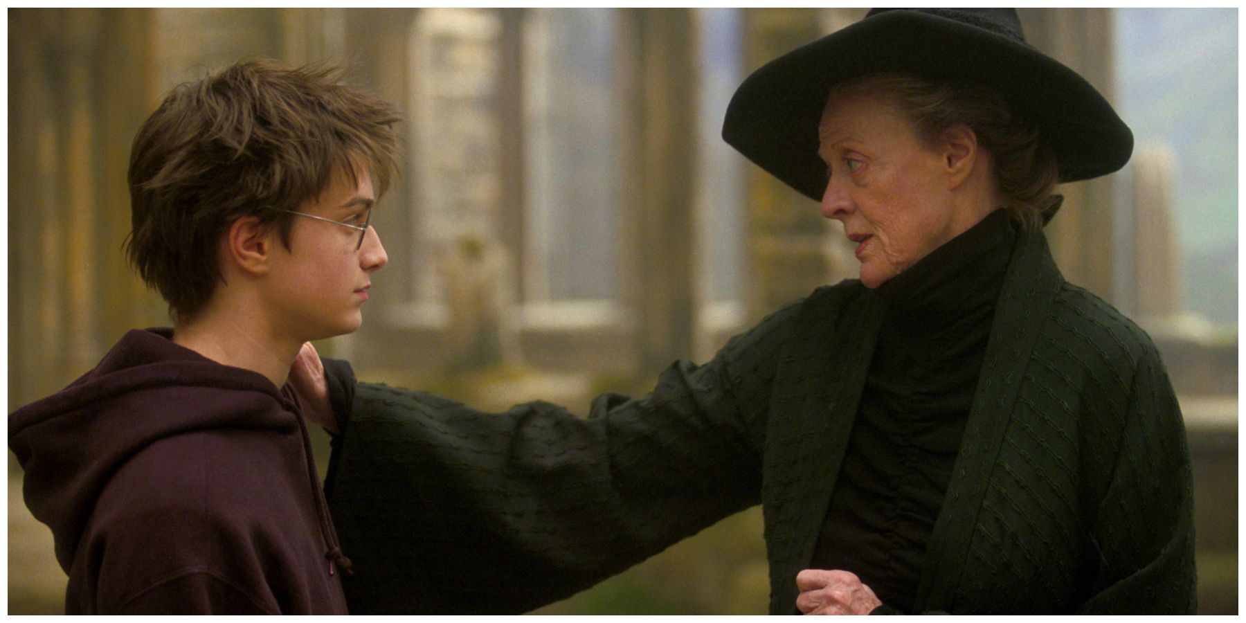 Maggie Smith as Minerva McGonagall