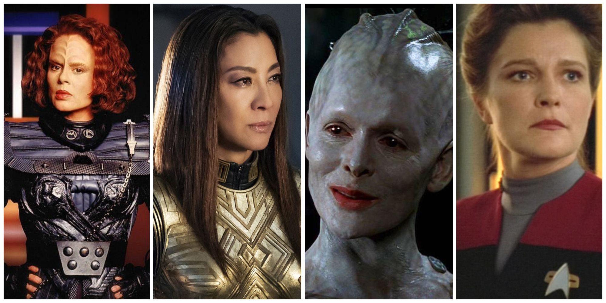 Torres, Georgiou, Borg Queen, Janeway Most Powerful Women in Star Trek