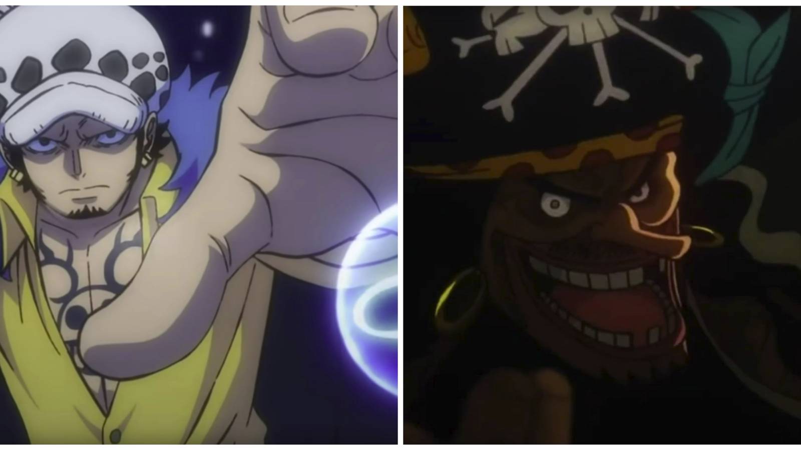 Trafalgar D. Law & Blackbeard