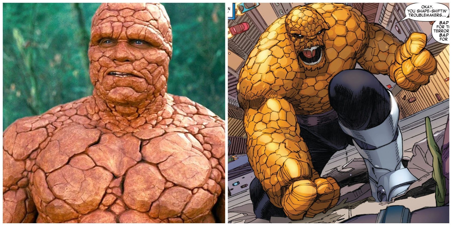 Michael Chiklis as The Thing