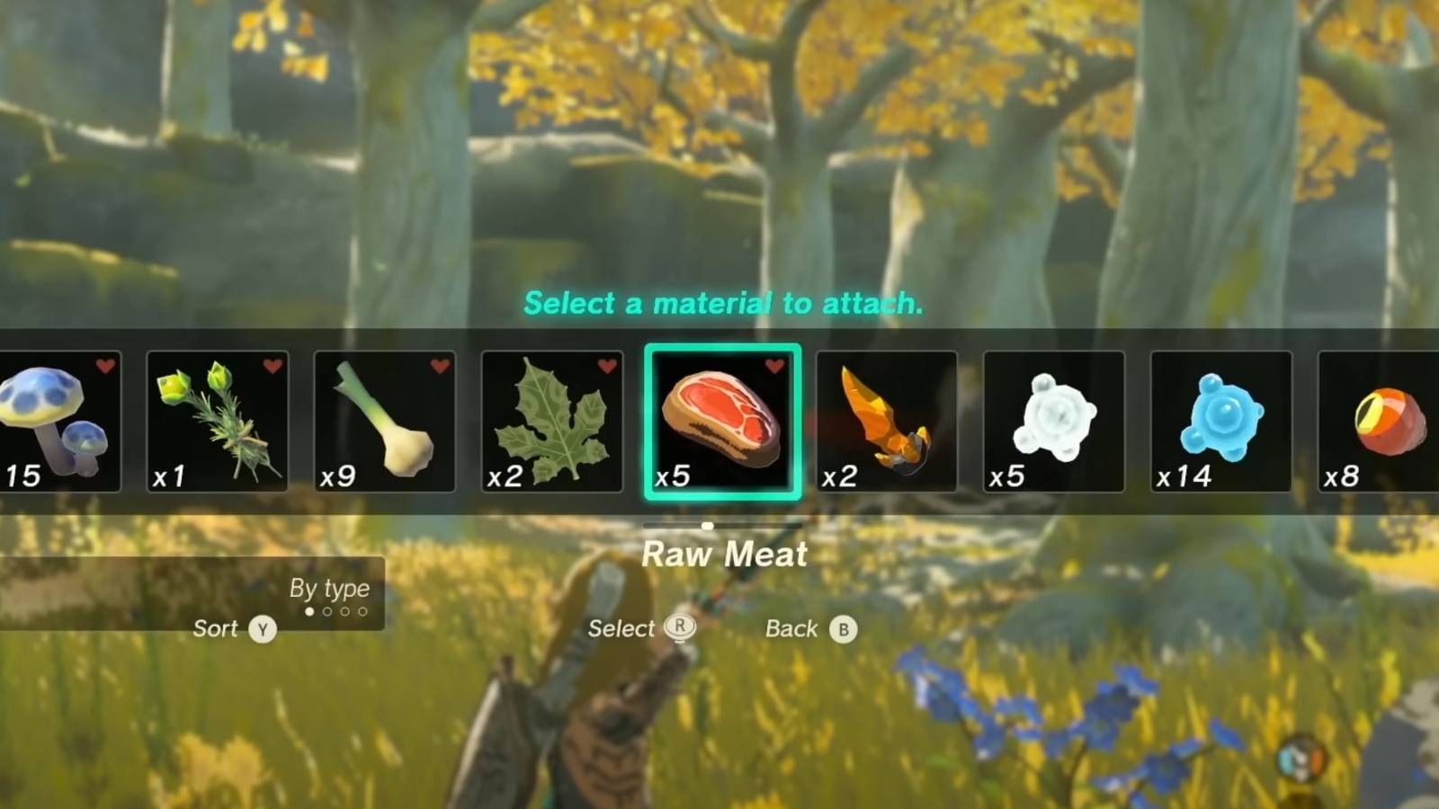 fusing to get meat arrows