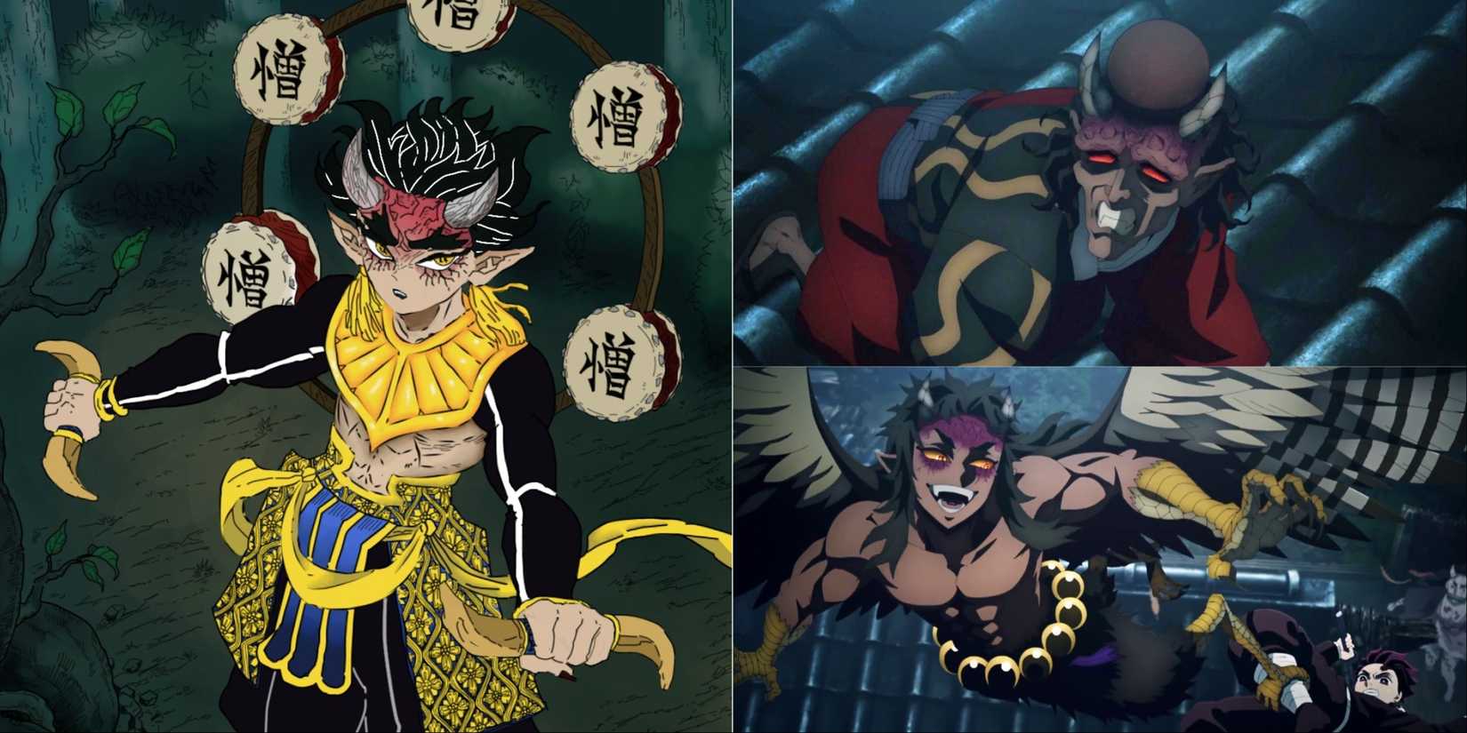 Hantengus shared forms with weaponry in Demon Slayer