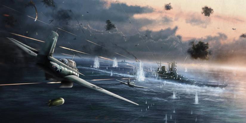 Ship under attack in hoi4