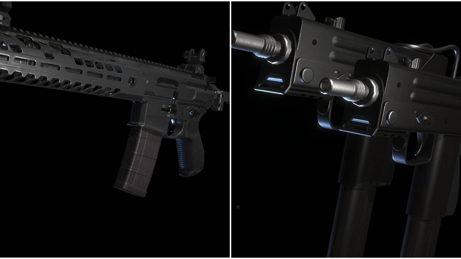 The best weapons from Combat Master.