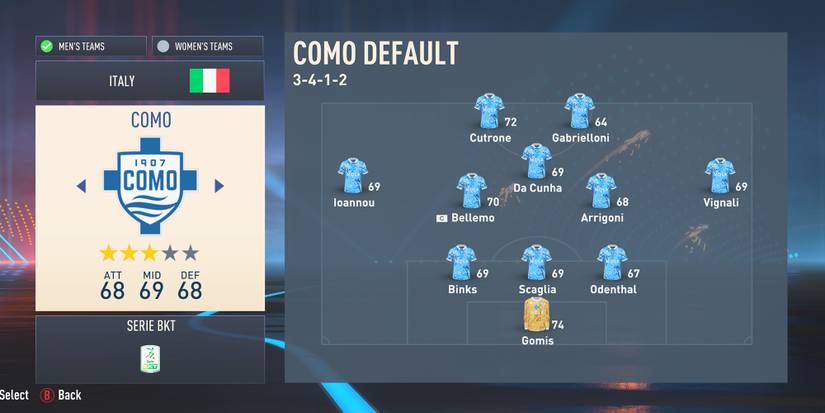 Como In FIFA 23