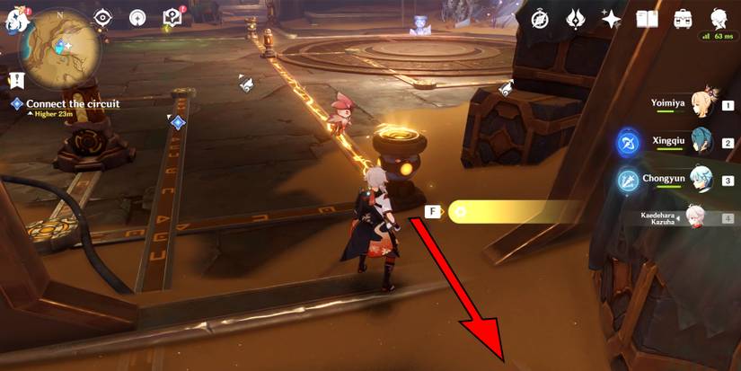 connecting the fourth circuit in genshin impact