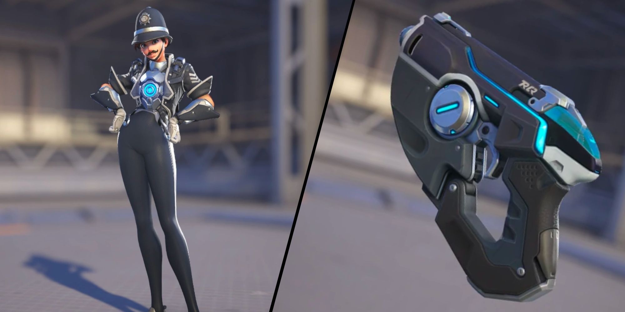 Tracer Constable Skin and Gun