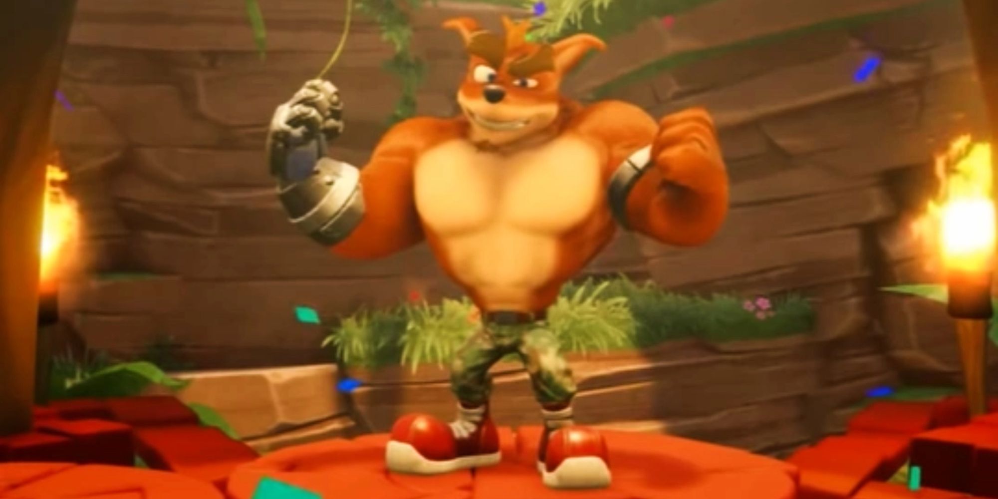 Crunch Bandicoot from the Crash Bandicoot series