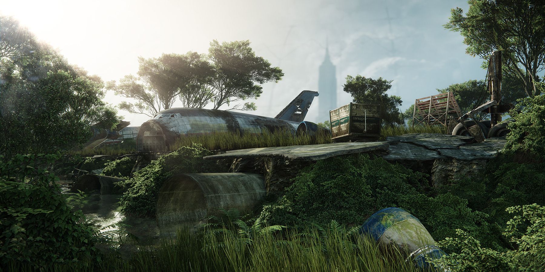 Crysis 3 Avion Délabré