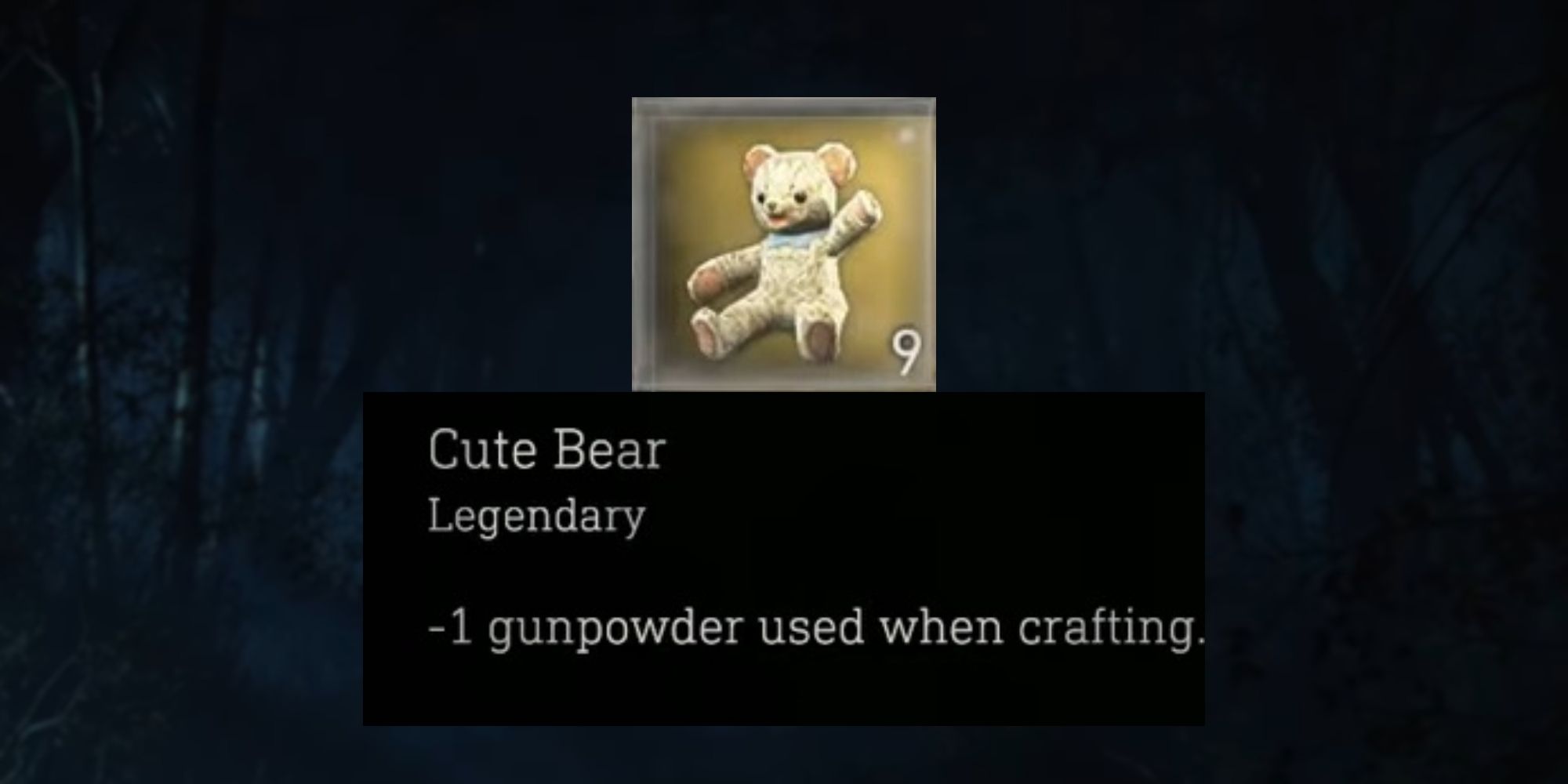 The Cute Bear charm from Resident Evil 4 Remake.