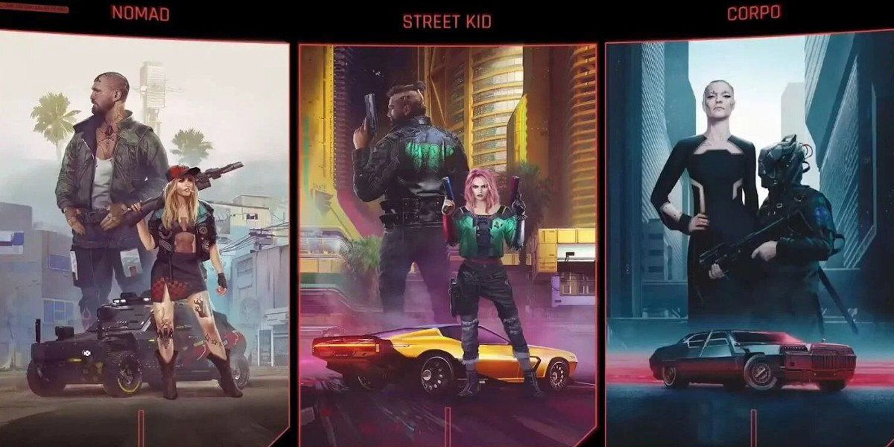 Cyberpunk 2077 Life Paths