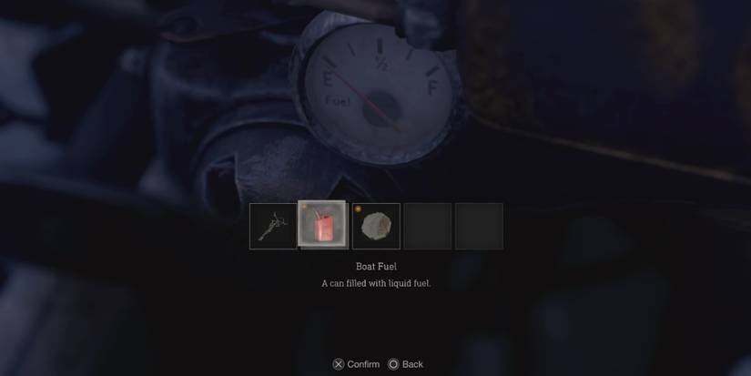 Adding Boat Fuel to the boat in Resident Evil 4 remake