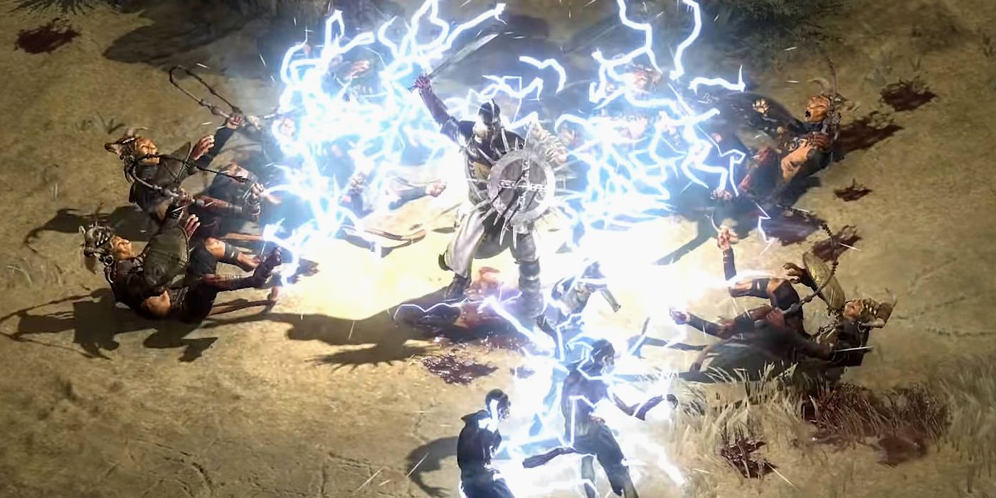Diablo 2 Resurrected Paladin Lightning Ability