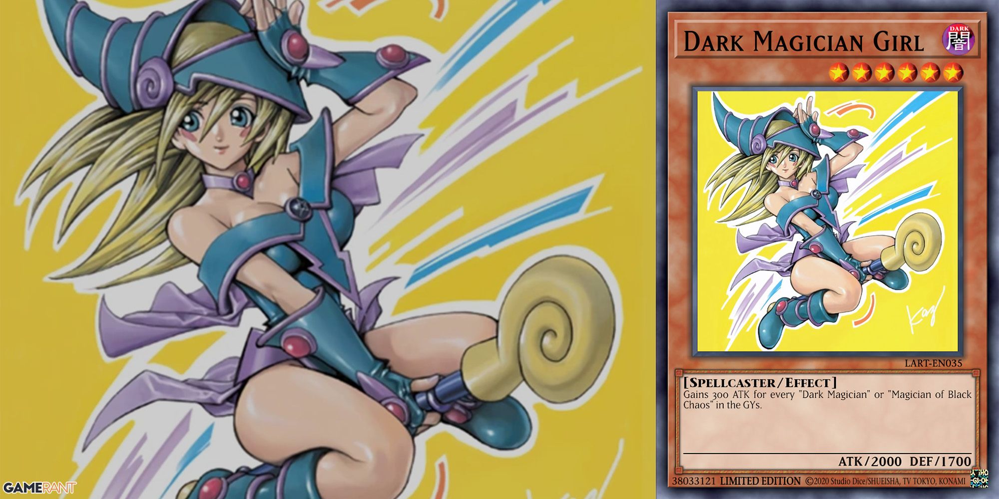 Dark Magician Girl, Effect monster