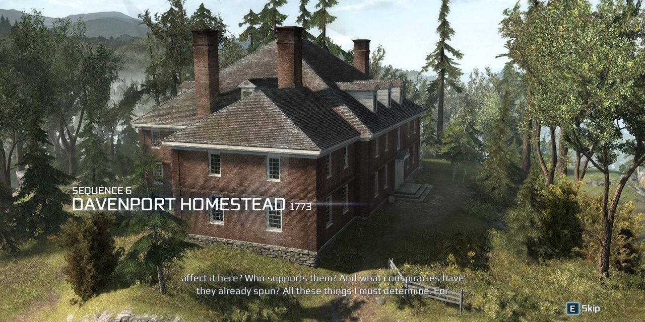 Davenport Homestead in Assassin's Creed 3