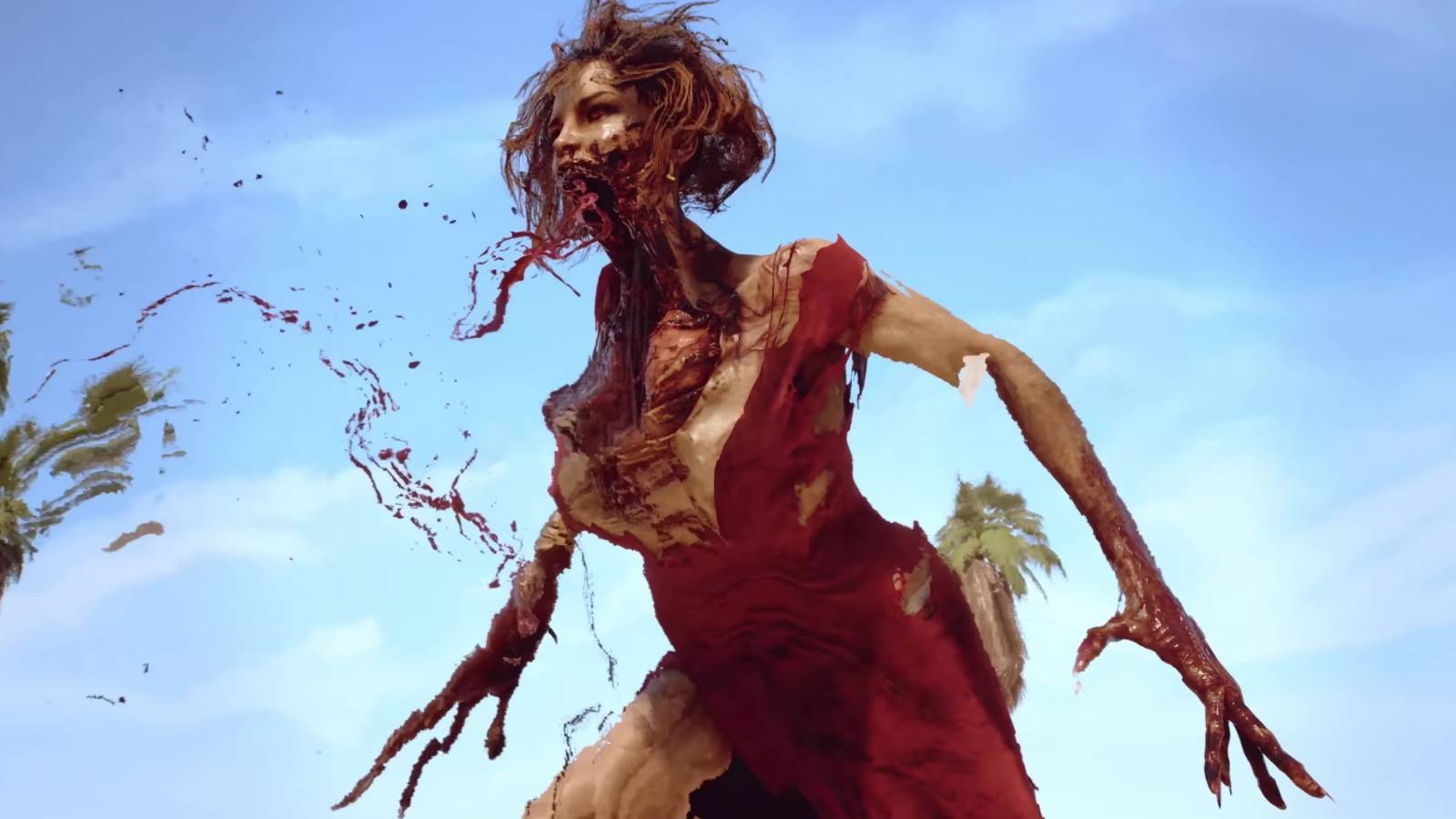 dead island 2 bloody zombie woman