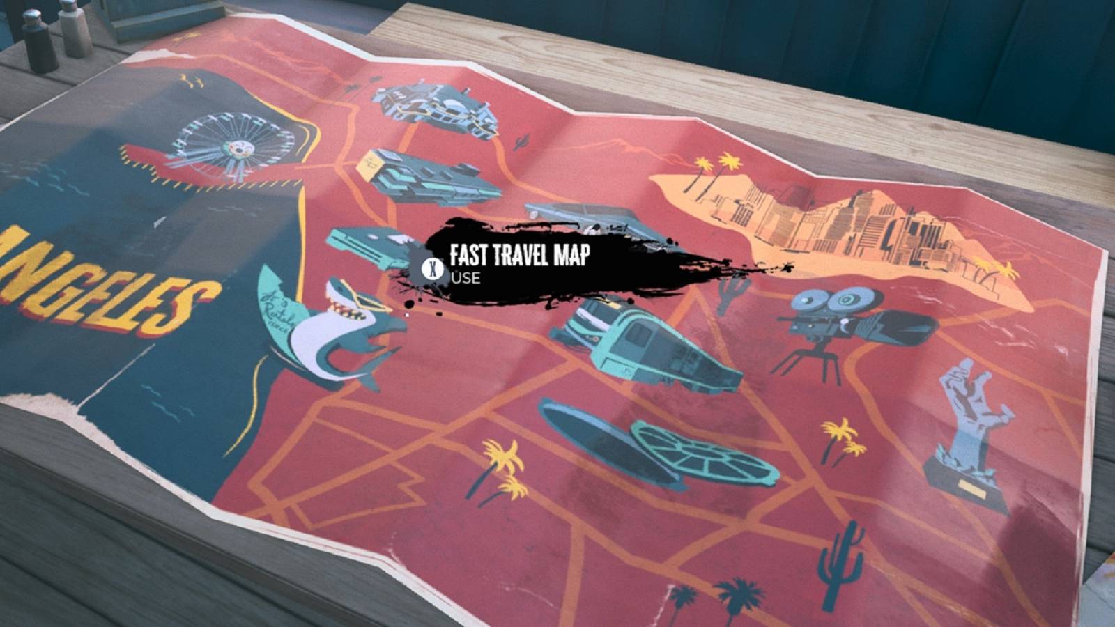 dead island 2 fast travel map