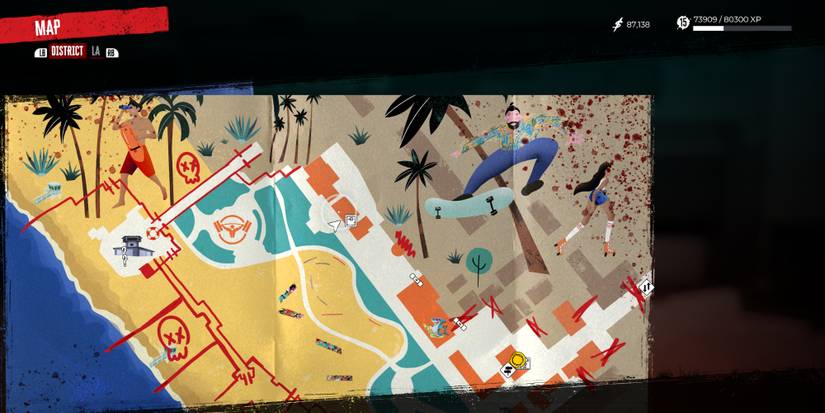 dead island 2 green gate map