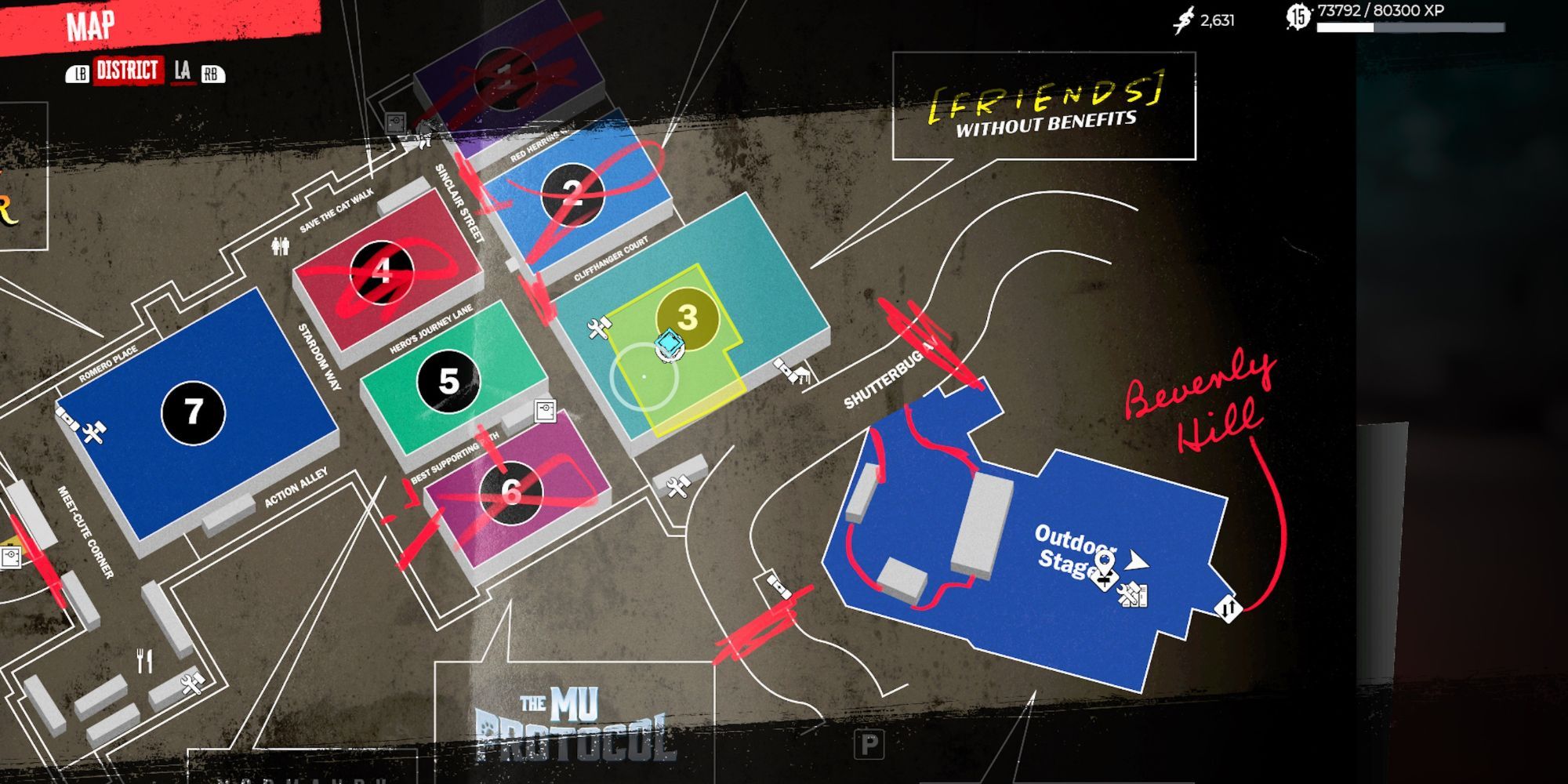 Dead Island 2 map it came from Monarch Studios side quest 