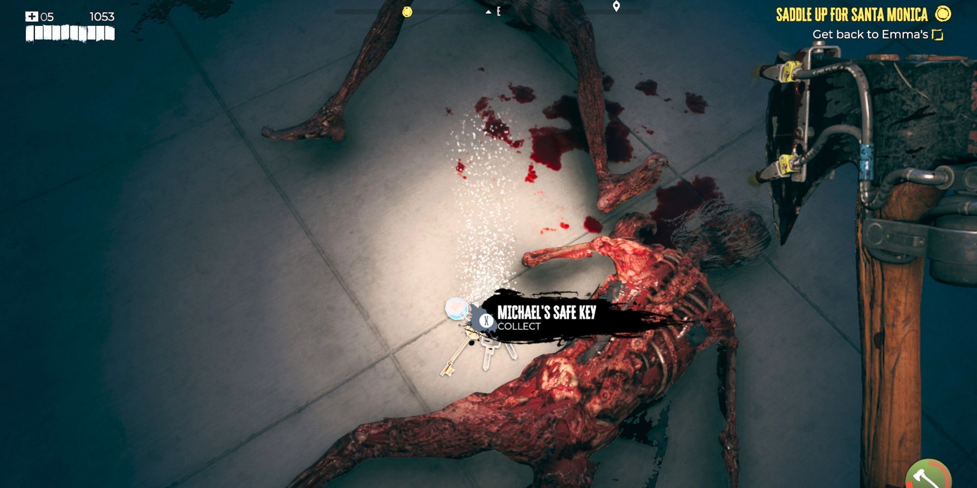 dead island 2 michael safe key location