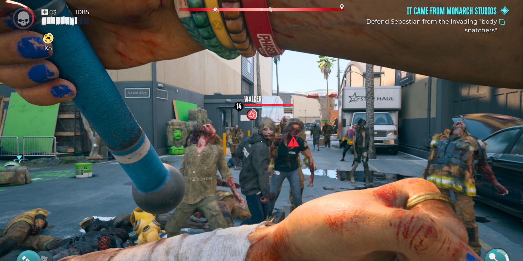 Dead Island 2 zombies it came from Monarch Studios side quest