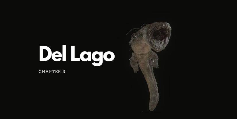 image showing del lago boss in the resident evil 4 remake.