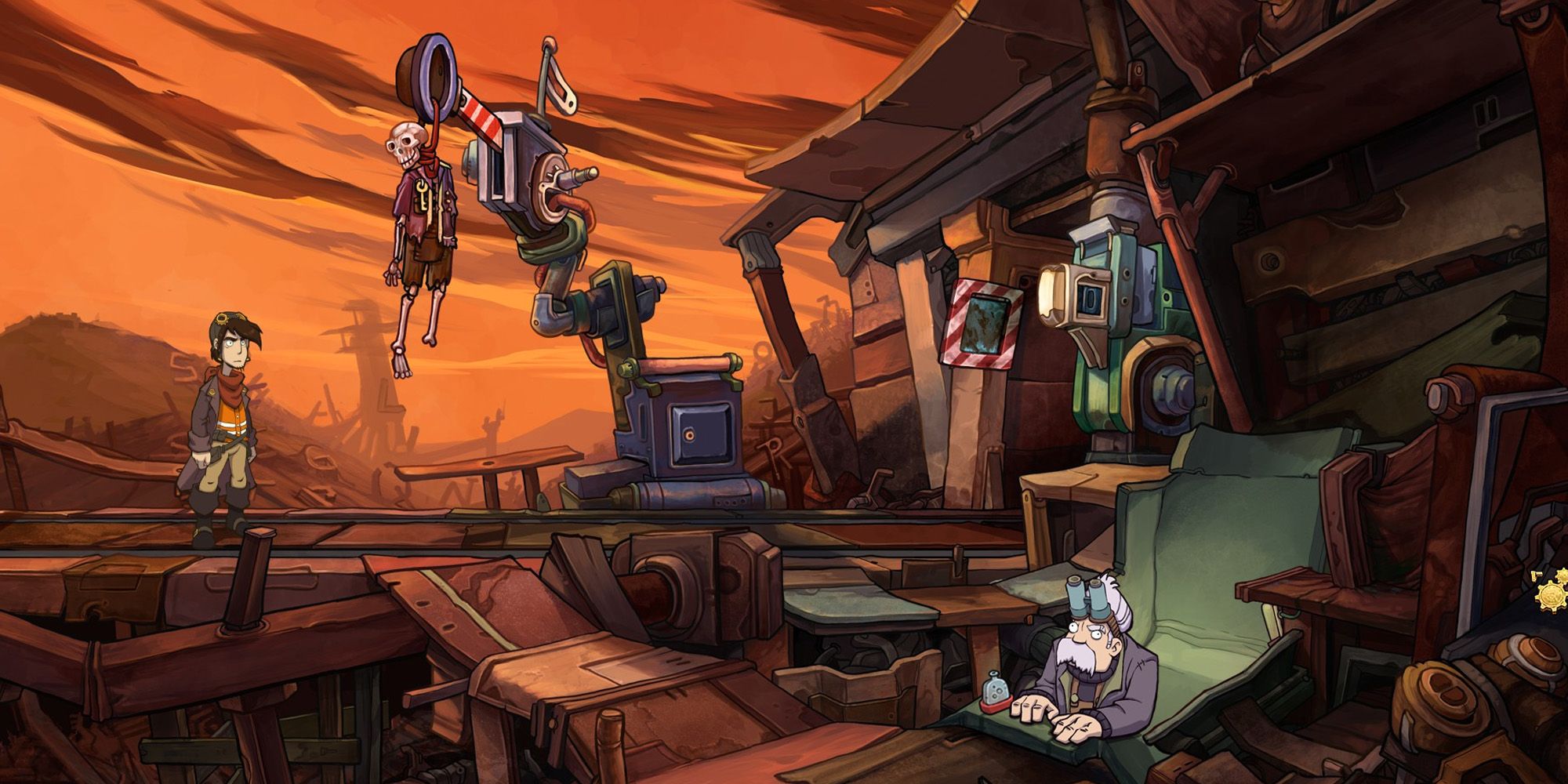 Deponia Hand Painted Art Style