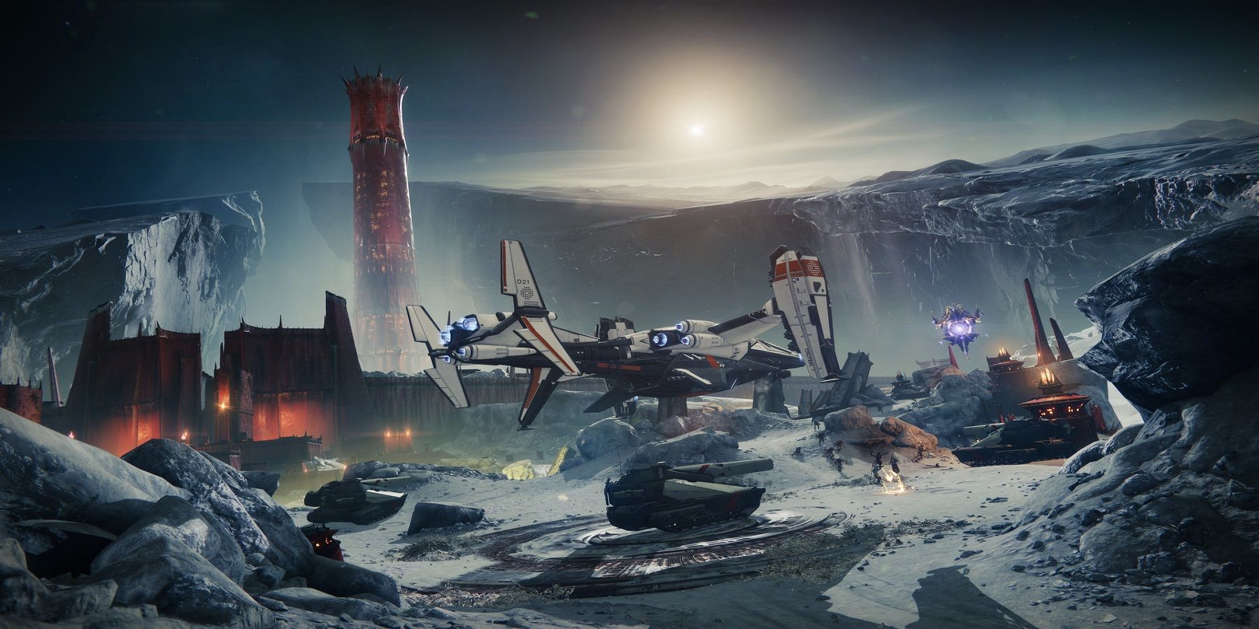 The Destiny 2 player shares a location on the moon from one of the game's previous expansions, where players can create weapon levels.