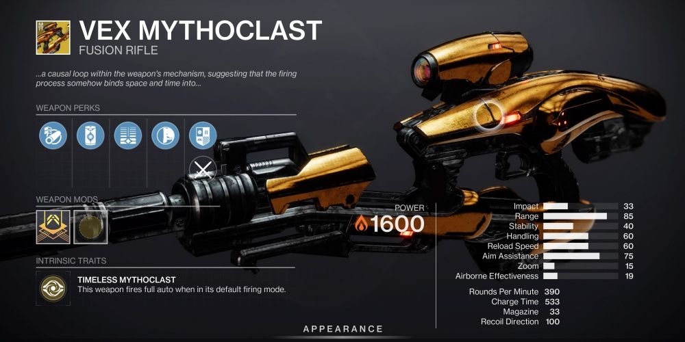 vex mythoclast in destiny 2