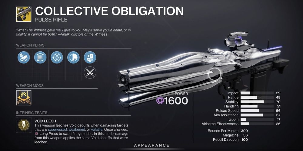 collective obligation in destiny 2