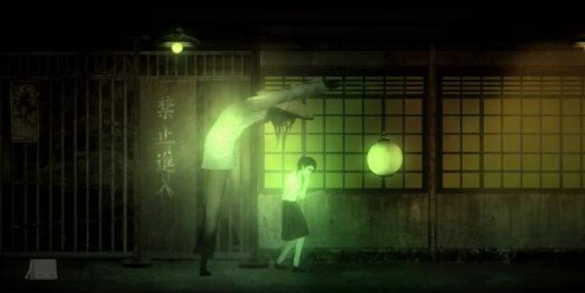 girl and ghost in Detention