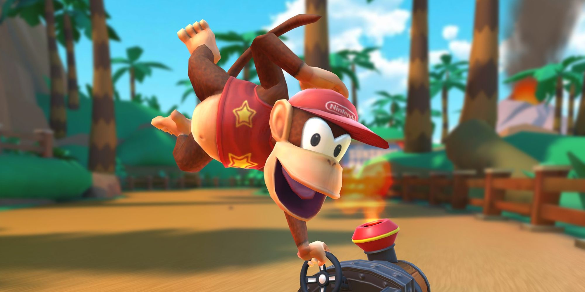 Diddy Kong in Mario Kart Tour