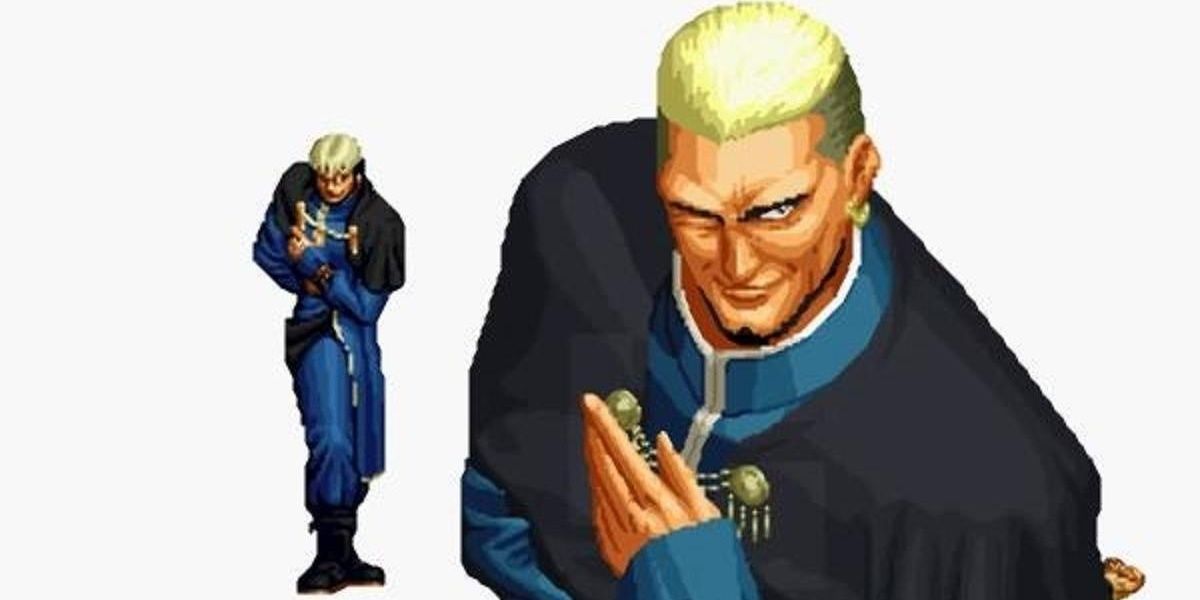 Difficult KOF Bosses- Goenitz