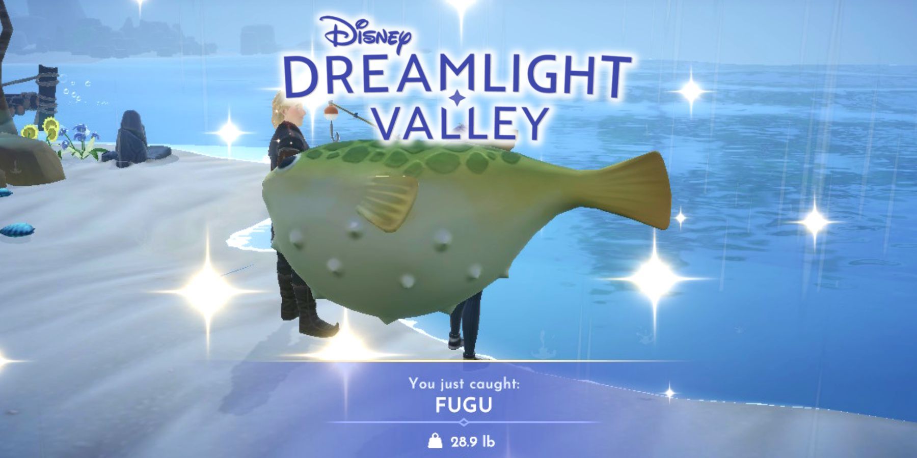 Catching Big Fish with a Disney Princess KIDS ROD - First guy on