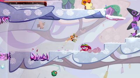 disney illusion island - goofy jumping