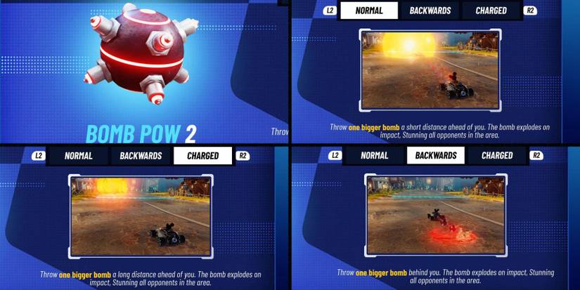 disney speedstorm bomb skill