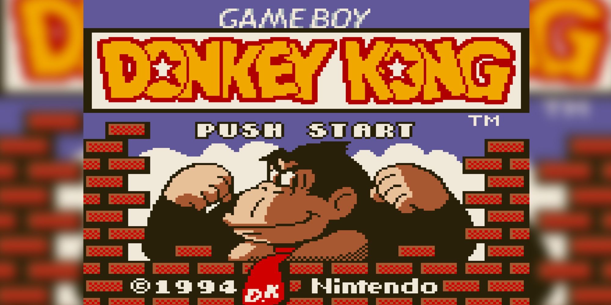 Donkey Kong Game Boy loading screen