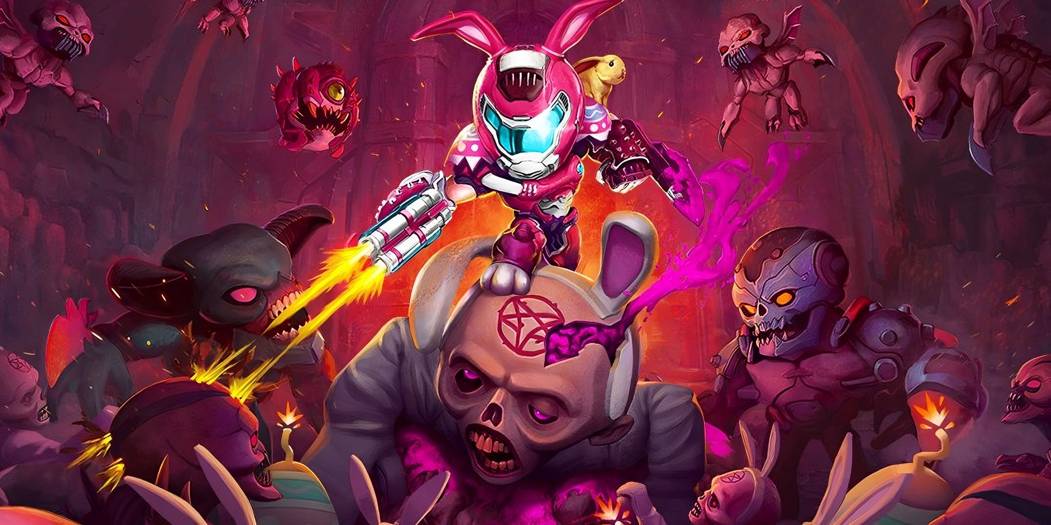 Mighty Doom's Easter season promotional image