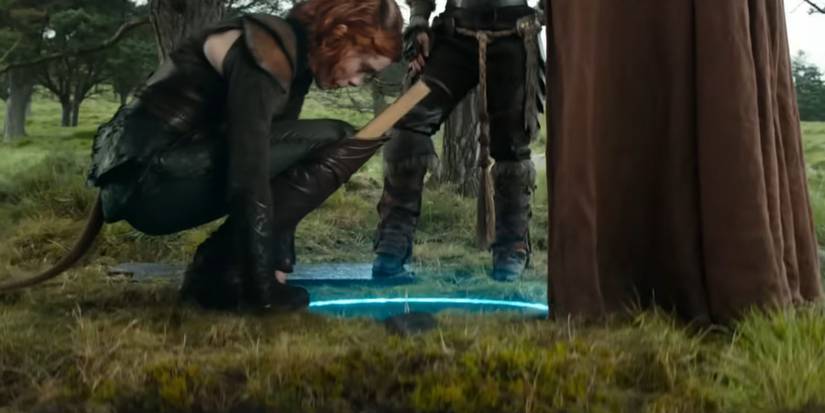 Doric getting into the portal