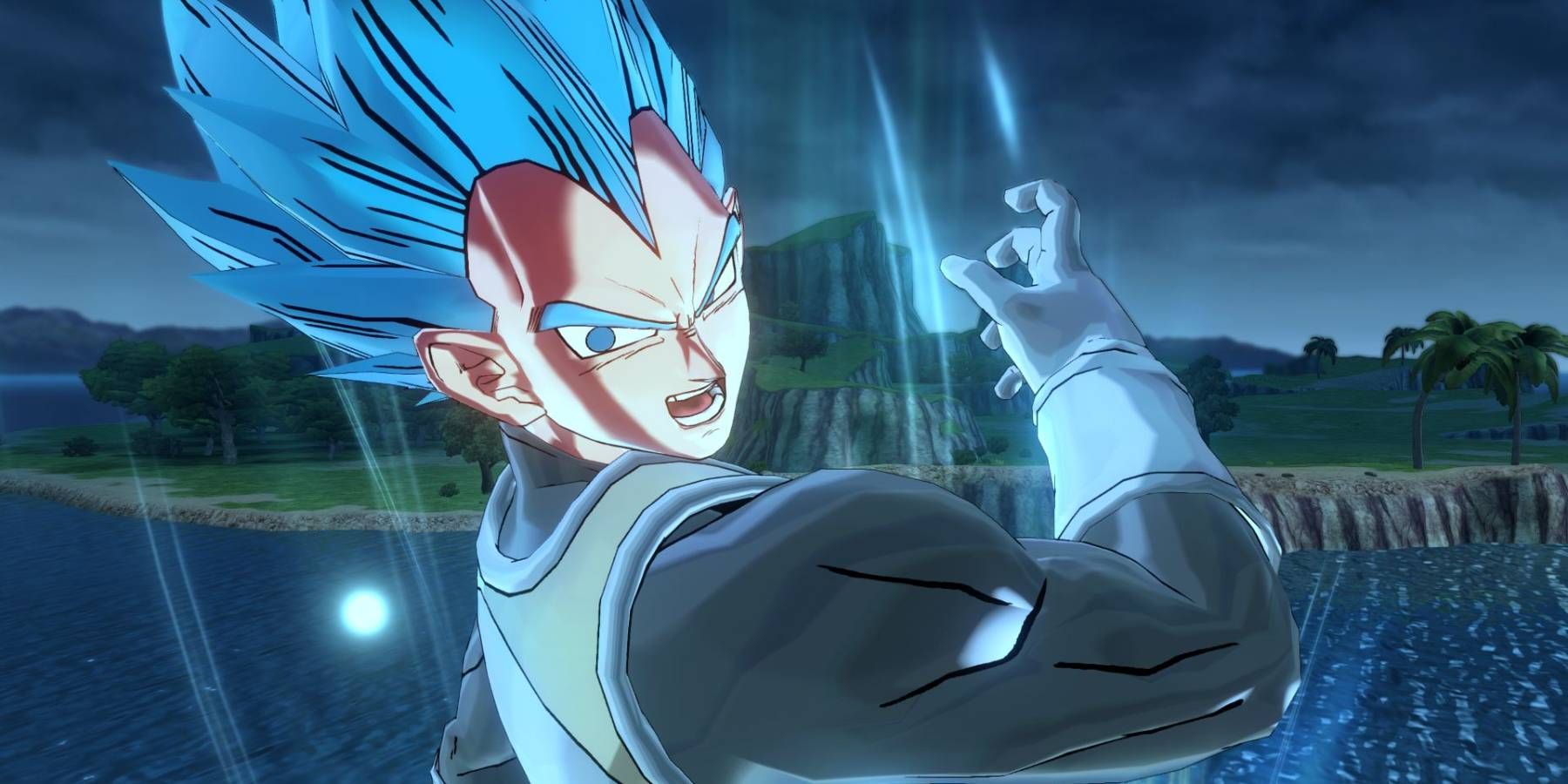 Super Saiyan Blue Vegeta in Dragon Ball Xenoverse 2