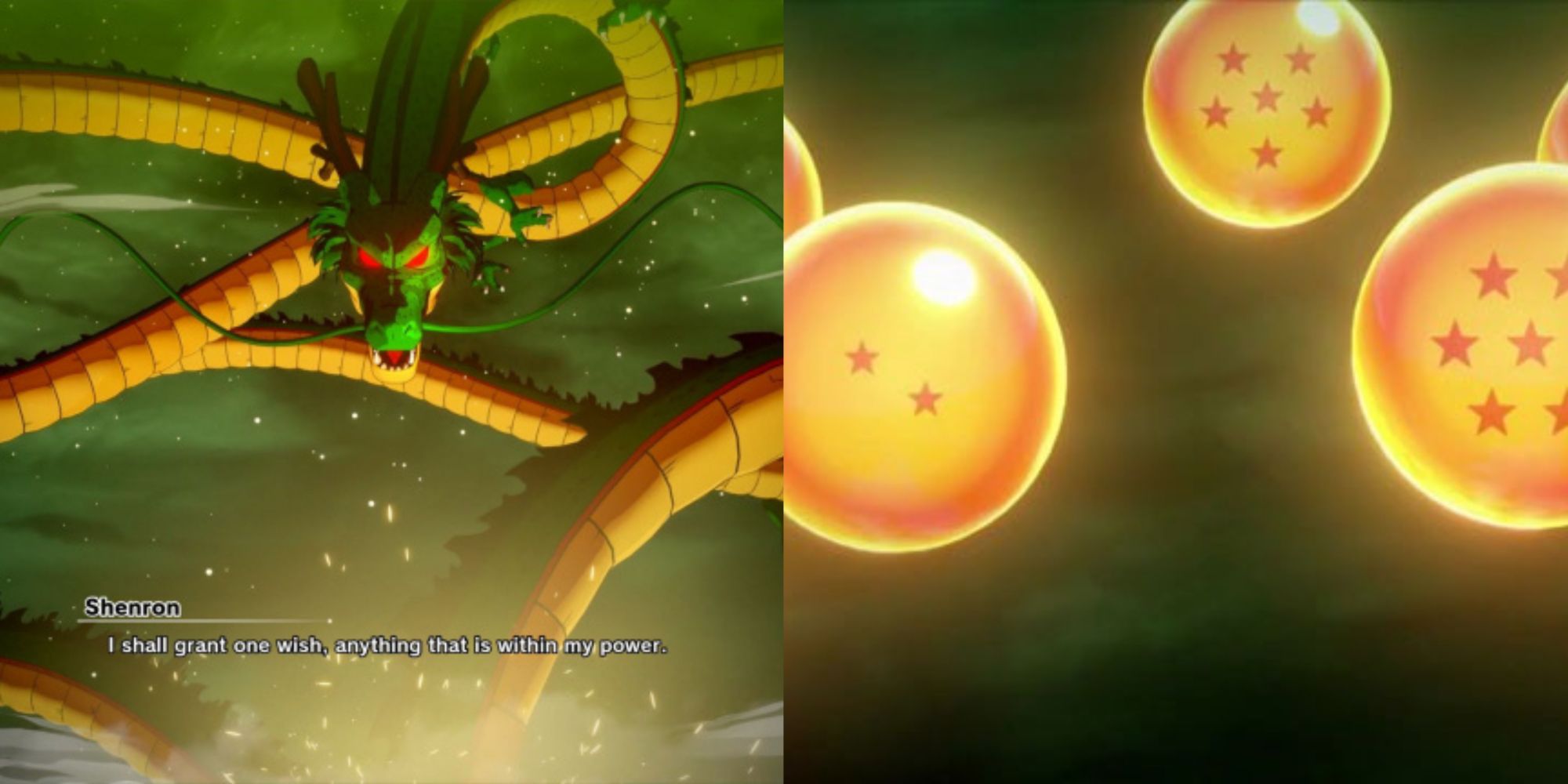 Dragon Ball Z Kakarot Summoning Shenron