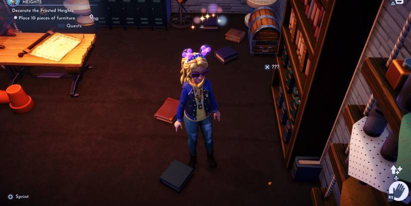 dreamlight valley mickey secret room orange pebble 2